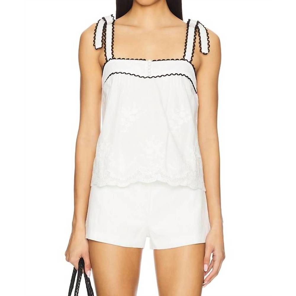 NEW HEARTLOOM women's mienna top in eggshell
